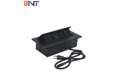 China pop up box cable cubby for conference table supplier