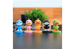 China Non Phthalate Pvc Bobble Head Dolls Duck EN71 ASTM F963 Standard supplier