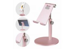 China Adjustable Aluminium Folding Desktop Phone Stand 7.5inch height Lightweight supplier