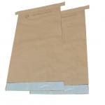 25kg 20kg Multiwall Paper Sewn Open Mouth Bags Food Grade Brown For Coconut for sale