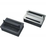 Multifunctional Aluminum Alloy Desktop Clamshell Box / Double Open Brush Box for sale