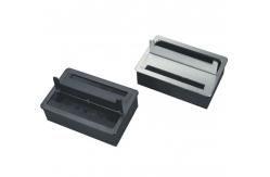 China Multifunctional Aluminum Alloy Desktop Clamshell Box / Double Open Brush Box supplier