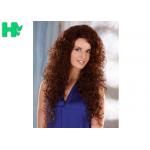Hot Sale New Stylish Elegant Top Quality Low Price Long Curly Synthetic Hair Wig for sale