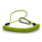 Wire Coil Lanyard Tool Lanyard Retractable Hard Hat Tether Spring Lanyard for sale