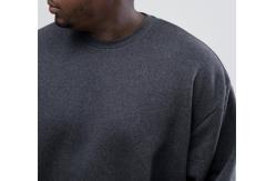 China Fat Men Plus Size Oversized Sweatshirts , Cotton Polyester Thick Oversized Hoodie supplier