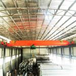 Industrial Single Girder Overhead Crane Top Running Warehouse Bridge Crane for sale