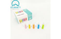 China Retractable Lancet Device for Blood Glucose Testing 30G 1.5mm Pink supplier