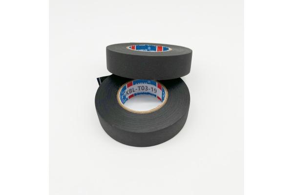 25mm Width Black Cloth Insulation Tape For Automotive Wire Harness