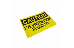 China Customizable  Plastic Pasteable Warning Sign For Industrial supplier