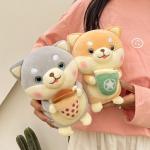 Kids Super Soft Plush Fabric Stuffed Puppy Toy