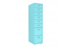China White Storage Metal Organization 8 Drawer Flat File Cabinet supplier