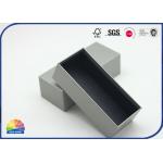 Grey Custom Paper Gift Craft Box With Special Desigm Luxury Product Packaging for sale