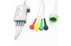 China MDT - Physio Control AHA 12 Pin Ecg Lead Cable supplier
