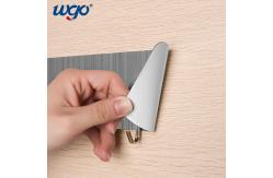 China Clothes Coat Hangers Hook Rail Rack , Self Adhesive Wall Mounted Hook supplier