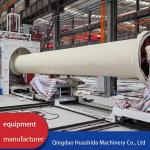Polyurethane Spraying Foam Pre Insulated Steel Pipe Making Machine PLC Control