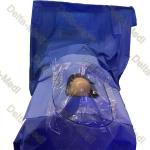 Sterile Craniotomy Drape With Fenestration Incise Film And Fluid Collection Pouch for sale