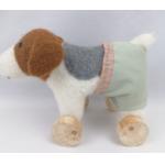 PP Cotton Earth Friendly Durable Dog Toys Soft Animal Toys Aatcha Green Pants for sale