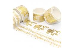 China Custom Waterproof Washi Tape Printing Decorative Foil Washi Tape supplier