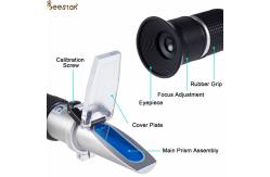 China Aluminium Beekeeping Refractometer Tester Honey Hand Held Honey Refractometer supplier