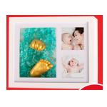 Newborn Baby Handkerchief Clone Powder Baby Hand And Foot Ink 3D Souvenir Gift for sale
