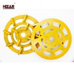 9'' 23cm No120 Grit Diamond Grinding Cup Wheels Concrete Grinding Disc 20cm Hole for sale