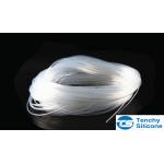 LFGB Odorless OD 0.15mm Platinum Flexible Silicone Tubing for sale