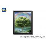 Anti - Slip 30 X 40cm PET 3D Lenticular Pictures Of Four Season Tree Design for sale