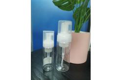 China Minin Bottle Head Brushed Stainless Steel Foam Pump With Clear Overcap supplier