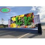 Remote distance Full color Outdoor P10 Advertising LED Screens Wall Mouted for sale