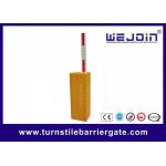 Parking Lot Automatic Access Control Turnstile Gate , Metal Barrier Gates Electronic for sale
