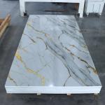 1220x2800mm Interior Decorative PVC Marble Sheet for sale