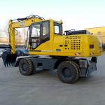 Durability Wheeled Mini Excavator 85kw Hydraulic Wheel Excavator for sale