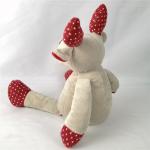 Christmas Animal 2.8in Santa Soft Toy Moose Plush Toy X'Mas Gifts 41 X 23cm for sale