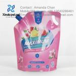 Convenient Bag Laundry Detergent Spout Pouch Liquid Hand Soap Refill Pouch
