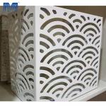 Blade Louver Aluminium Air Conditioner Cover Panel Frame Anti Corrosion for sale