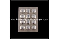 China Embedded Installation Metal Numeric Keypad For Bank Security Door supplier