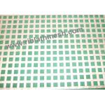 1m Width Rectangular Square Hole Perforated Metal Mesh 0.8mm Thickness