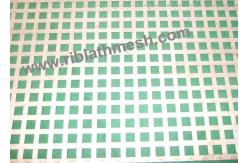 China 1m Width Rectangular Square Hole Perforated Metal Mesh 0.8mm Thickness supplier