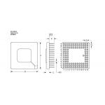 Integrated Circuit Chip MC68020FE20C USERS MANUAL MC68020FQ25 MOTOROLA QFP for sale