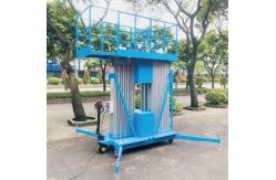 China 9.8m Vertical Material Handling Lifts 560kg Portable Hydraulic Ladder supplier