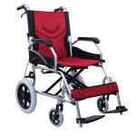 Small wheels aluminum manual wheelchair model 863LABJ travelling can put in the car for sale