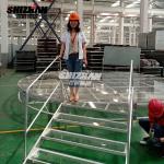 aluminum outdoor event glass stage for sale