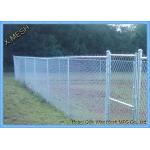 Hot Dipped Galvanized 6x10 Ft 9 Gauge Colored Chain Link Fence Fabric For Basketball Sports for sale