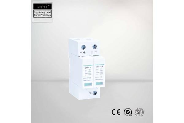 12V Dc Surge Protector Solar Panel 35mm Din Rail Plugged Modules