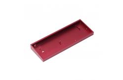 China Aluminum Keyboard CNC Machining Parts Ra3.2 Sandblasting Computer Case supplier