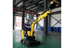China Electric Engine Small Digger Road Construction Lithium Crawler Mini Excavator With Cab supplier