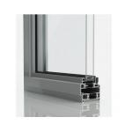 Anodized Aluminium Door Profiles , European Standard Aluminium Door And Window Frames