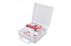China transparent PP Plastic Mini First Aid Kit Boxes For Home Office Auto supplier