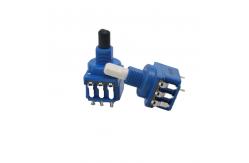 China Plastic 10000ohm Rotary Switch Potentiometer Speed Control DC 500V supplier