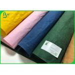 Biodegradable Washable Paper Multi Coloured 0.55mm Washed Paper For Plant Bag for sale